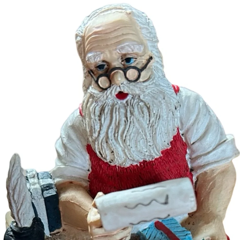 1993 vintage santa figurine vintage 1993